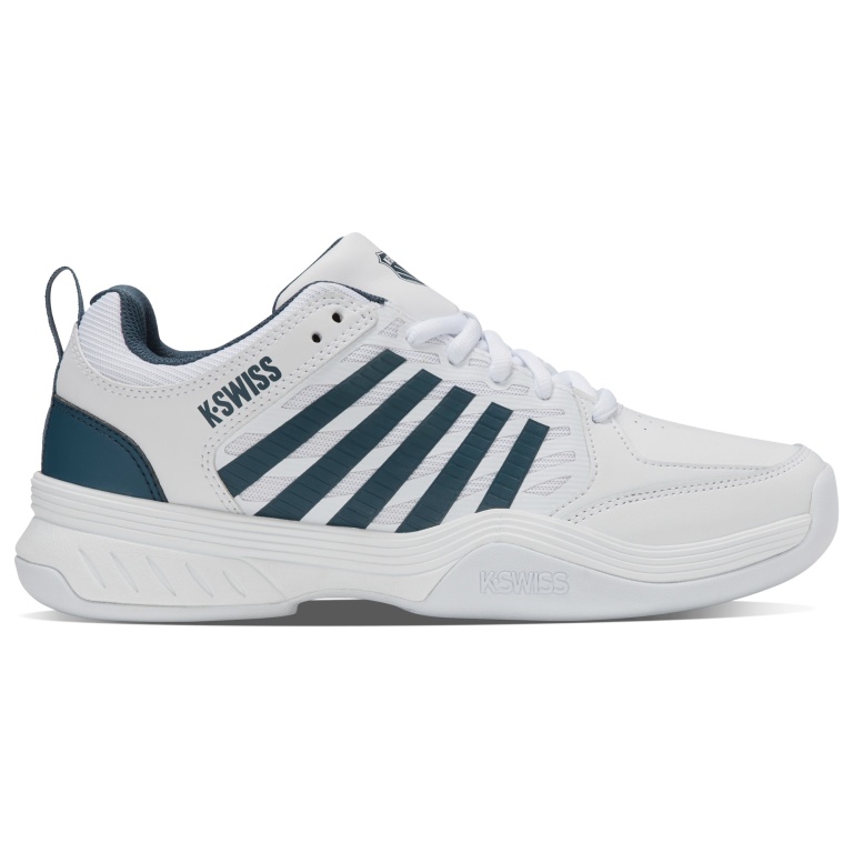 KSwiss Tennis Shoes Court Express 2 Indoor/Carpet 2025 white/stargazer men's